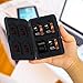 Honsky Aluminum UHS-I SD Micro SD SDHC SDXC TF SecureDigital Memory Card Carrying Case Holder Organizer Box Keeper for Computer Camera Media Storage Organization, Silver
