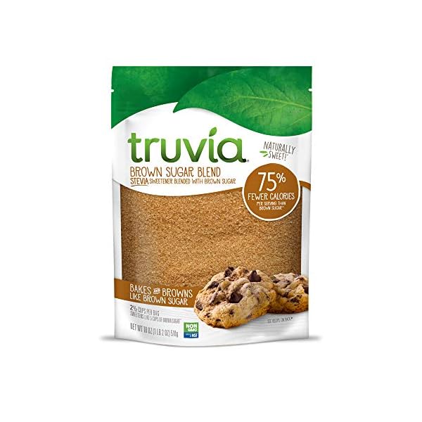 Truvia Brown Sugar Blend, Mix of Natural Stevia Sweetener and Brown