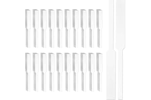 500Pcs Perfume Tester Strips, Disposable White Paper Test Strips 13x1.2cm, Eco Friendly Paper Material, 1 Count Pack (Fragran