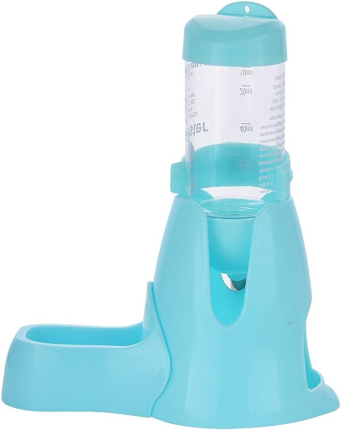 ShareWe Automatic Pet Water Dispenser Bottle for Hamsters Rats Guinea Ferrets Rabbits Small Animals (80ml, Blue) - Image 4