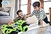 YITOOK Pull Back Vehicles,【Upgraded Version】 3 in 1 Air Pull Back Car Toys Friction Powered Vehicles Include 2 Motocycles with Fun Lights & Sounds Gifts for Children Kids Boys Girls (Green)