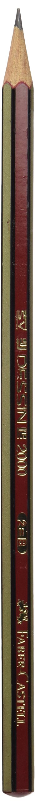 Faber-Castell Dessin 2000 B Pencil (Pack of 12)