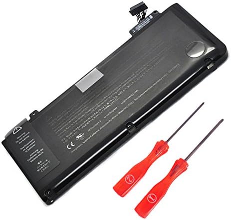 'Adpower Replacement Battery A1322 Battery for Apple MacBook Pro 13 Unibody A1278 ((Mid 2009 to Mid 2012) MC375D/A; Apple MacBook Pro 13 MB991LL/A 10.95 V/63.5Wh Li-ion Polymer