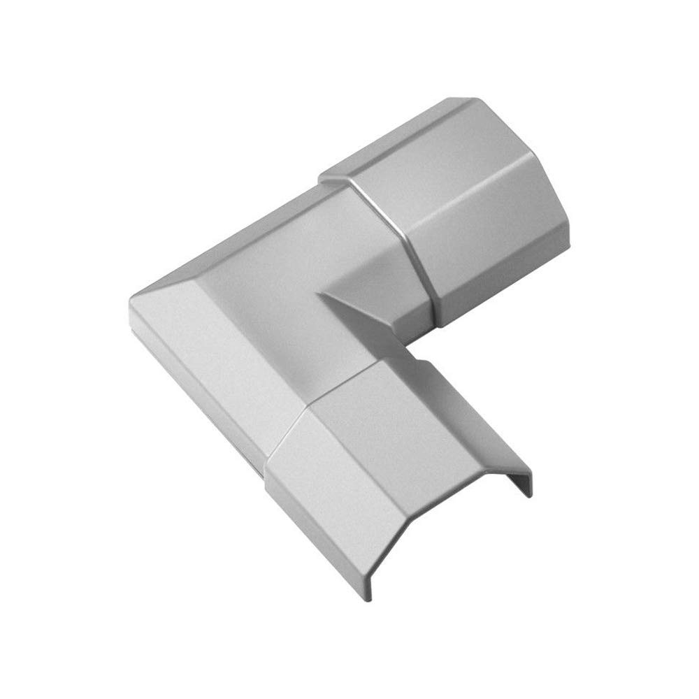 Goobay 90780 WireDuct Corner Connector 33, Silver — image 1