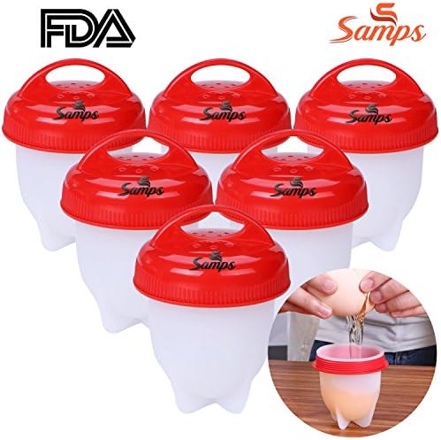 Egg Cooker Make Hard Boiled Egg Cooker Without The Shell As Seen On TV (6 PACK)