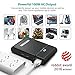 AC Outlet Portable Charger RAVPower 27000mAh 100W(Max.) Built in 3-Prong AC Plug Universal Power Bank Travel Charger (Renewed)