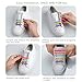 No Tie Shoelaces for Kids and Adults, YUANFENG Tieless Elastic Silicone Waterproof Flat Athletic Running Shoe Laces for Sneaker Boots Board Shoes and Casual Shoes (White)