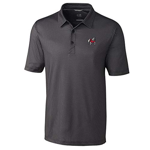 Cutter & Buck Georgia Bulldogs Pike Pennant Polo- XXX-Large Black