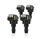 jeseny 4 PCS 8mm 9mm Front Windshield Washer Nozzle