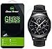 Dmax Armor for Samsung Gear S2 Classic Glass Screen Protector, [Updated Version Cover The Full Screen] [Tempered Glass] 0.3mm 9H Hardness, Anti-Scratch, Anti-Fingerprint, Bubble Free, Ultra-Clear