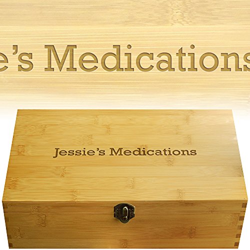 Personalized Gift Box with Recipient's Name Engraved on Wood Box by Cookbook People (Square Type)