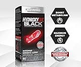 Hydroxycut Black, America's #1 Selling Weight Loss Brand, Intense Weight Loss, Maximum Energy, Feel It Working, 60 Rapid-Release Liquid Capsules, Liquid Thermo Technology