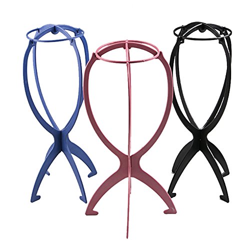EYX Formula Plastic Wig Specific Stent Removable Holder,Wig Hat Cap Holder Stand Display Wig Accessories for Salon Barber Shop.ï¼ˆRandom colorï¼‰