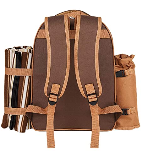 backpack with blanket strap