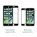 iClever iPhone 7 Screen Protector with 3D Curved Edge with Anti-Scratch,Color Black