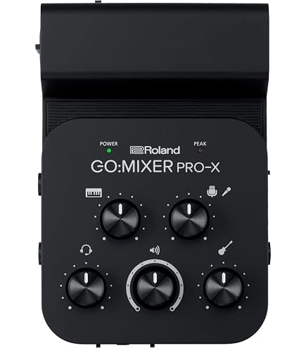 Amazon.com: Roland GO:MIXER PRO-X Audio Mixer for Smartphones