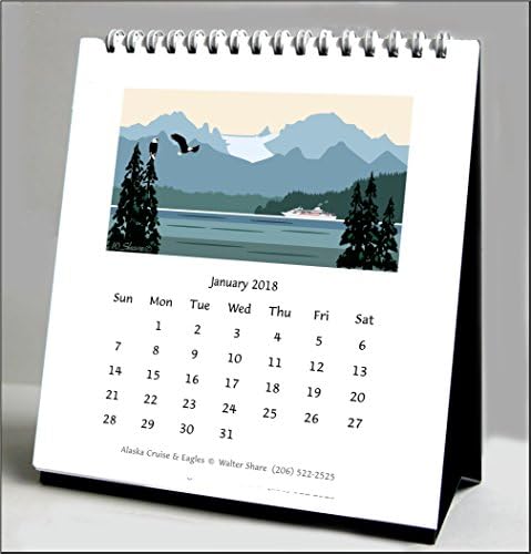 2018 Calendar Alaska Cruise