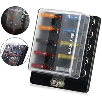 Auxiliary Automotive Fuse Box Holder - Add 6 Fused ... auxiliary automotive fuse box holder 