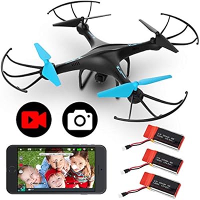 Force1 U45WF Drones with Camera for Adults and Kids - Remote Control FPV Drone w/ 720p HD Camera, VR Capable with WiFi App