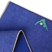 AURORAE Synergy 2in1 Hot Yoga Mat with integrated Non Slip Microfiber Towel. No Slipping No Bunching/Odor Patent Protected, Machine Washable
