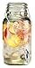 Del Sol Impressions Ice Cold Beverage Dispenser Jug 1 Gallon Clear Bail & Trigger with Locking Clamp Drink Dispenser with Easy Flow Spigot Clear for Picnics Parties B