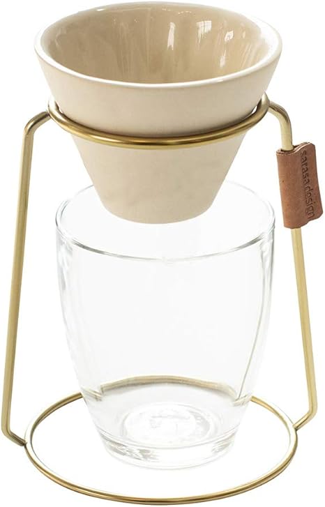 Amazon Co Jp B2c セット販売 B2c コーヒードリッパースタンド ラウンドタイプ ドリッパー ストーンウェア セット コーヒー ドリッパー 珈琲 ホーム キッチン