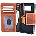 Genuine Vintage Oiled Leather Case for Samsung Galaxy S8 Active Book Wallet Luxury Cover S Handmade Retro Id s 8 Sport Magnetic Closure DavisCase IL