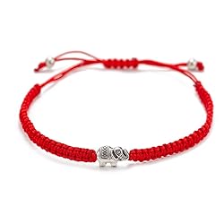 kelistom 6pcs Red String Evil Eye Charm Bracelets
