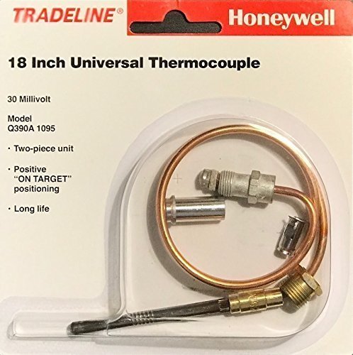 THERMOCOUPLE 18 INCH HONEYWELL REPLACEMENT FOR BOILERS, FURNACES, WATER HEATERS. - Thumbnail 2