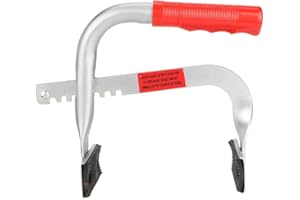 Red Car Adjustable Battery Rack Metal Adjustable Heavy Duty Side Lift Grip Battery Carrier Lifter Battery Lifting Carrying To