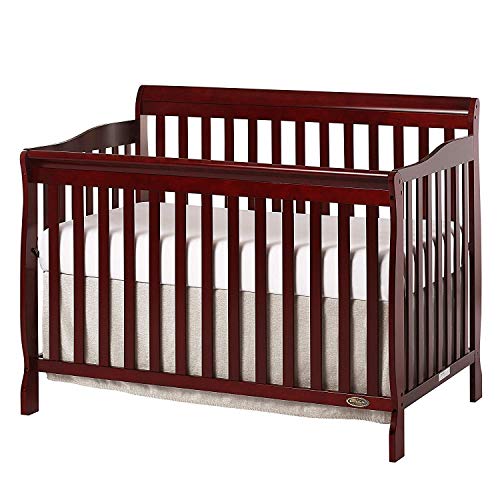 Cuna Convertible En Cama 5 En 1 para BebÃ©s Hecha De Madera De Pino SÃ³lida