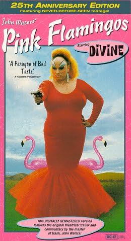 Amazon Com Pink Flamingos 25th Anniversary Edition Vhs Divine David Lochary Mary Vivian Pearce Mink Stole Danny Mills Edith Massey Channing Wilroy Cookie Mueller Paul Swift Susan Walsh Linda Olgeirson Pat Moran John