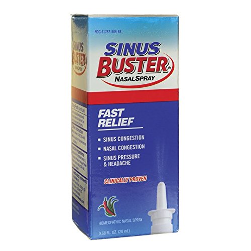 Sinus Buster Nasal Spray, Natural Chili Pepper 0.68 oz Buy Online in