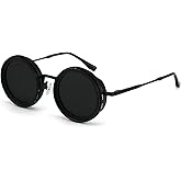 Loycco Hand Made Nd-400 9 Gears Round Polarized Adjustable Dimming Men Sunglasses women Filter Diving Fishing