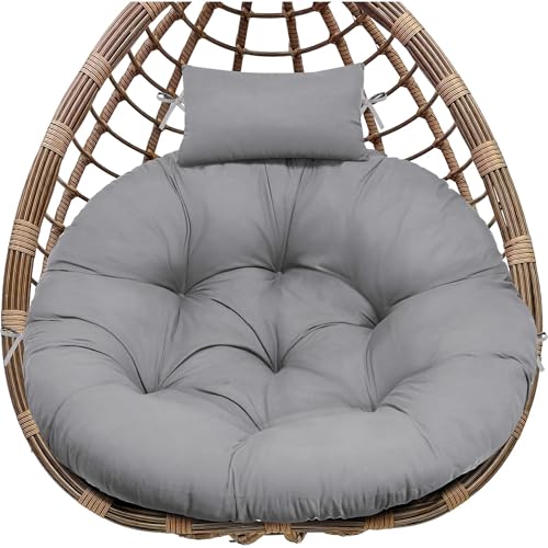 Awoyep Cojín de Asiento para Silla Colgante, Cojín para Silla Colgante Impermeable, Cojín para Silla Colgante, Cojín para Silla Colgante Al Aire Libre, Cojín para Cesta Colgante (Color : G, Size : 1