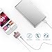 Lightning Adapter for iPhone 7/7 Plus,Ancent 3nd Generation Lightning to Aux 3.5mm Audio Headphone and Charge Cable Splitter Compatible for iOS 10.3-Rose