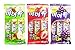 Korean Chewy Fruit Snack My Jju Gummy Variety Pack - Strawberry, Grape, Apple (Pack of 3)