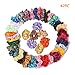 42 Pcs Silk Satin Scrunchies for Hair, Elastics Bobbles Hair Bands Scrunchy Hair Tie Ropes Scrunchie for Women Girls Hair Accessories