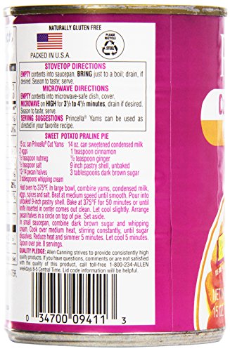 Sure! A shorter, humanized title for the product could be: "Princella Cut Yams, 15 oz". - Image 7