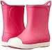 crocs Bump It Rain Boot (Toddler/Little Kid), Candy Pink/Oyster, 12 M US Little Kid