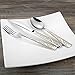 ZOSYNS 24K Gold-Plated Silverware Set 18/10 Stainless Steel Flatware Set Gold Flatware Cutlery Set Forks Spoons Knives set,1 Set
