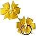 Imanom 3'' Baby Girl Grosgrain Ribbon, Boutique Hair Bow Ties, Ribbon Hair Holder Elastic Hair Band, Colorful Ponytail Holders For Teens Kids Pack of 20