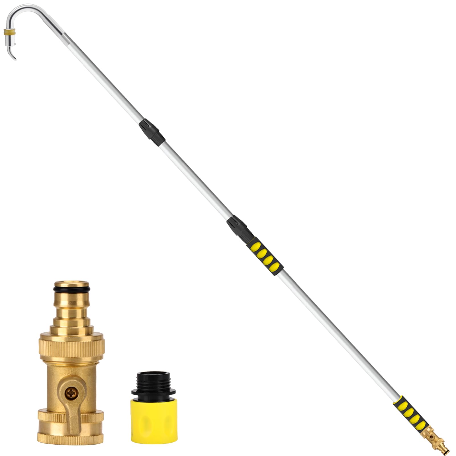 Photo 1 of **MISSING PARTS***Orvella Gutter Cleaning Tools,Up to 20FT Gutter Cleaner Tools from the Ground with Hose Attachment, Rain Gutters Cleaning Tool with Heavy-Duty Head for 2nd Story House