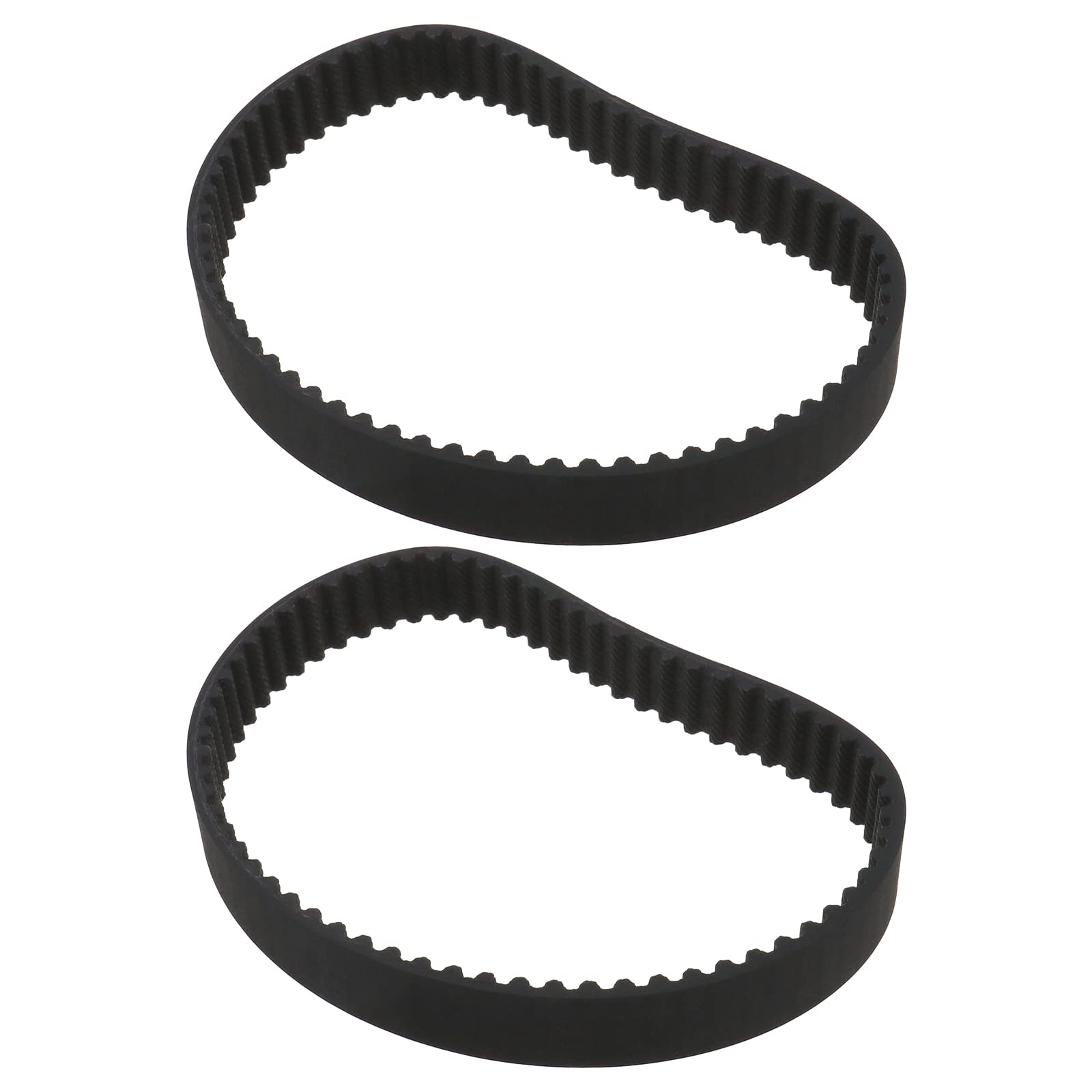 Be In Your Mind 2PCS Industry Rubber Synchronous Drive Belt Toothed Belt HTD330-5M-14 for Scarifier 330mm Circumference 66-Teeth 5mm Tooth Pitch 14mm Width Closed Loop Black