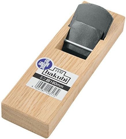 HAKUBI Japanese Mini Wood Block Plane KANNA 42mm x 180mm Carpenter's Tool by Hakubi