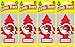 LITTLE TREES Air Fresheners Car Air Freshener. Hanging Tree Provides Long Lasting Scent for Auto or Home. Cinnamon Apple, 24 Air Fresheners