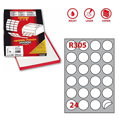 Fjodorowitsch Markin 210R305 Etiketten weiß