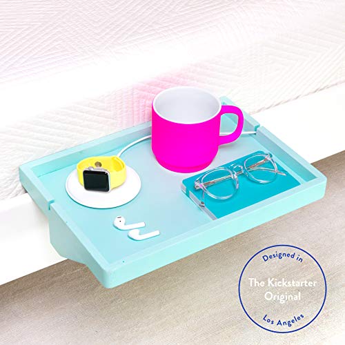 BedShelfie The Original Bedside Shelf - 9 Colors / 4 Sizes - AS SEEN ON Business Insider (Original, Bamboo in Light Green)