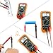 AIDBUCKS PM8233B Entry-Level Digital Multimeter AC/DC Voltage Tester Measure Frequency Resistance Capacitance Diode Continuity - Includes Battery
