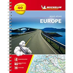 Michelin Straßenatlas Europa mit Spiralbindung: Auflage 2020 Spiral-bound – 6 maart 2019